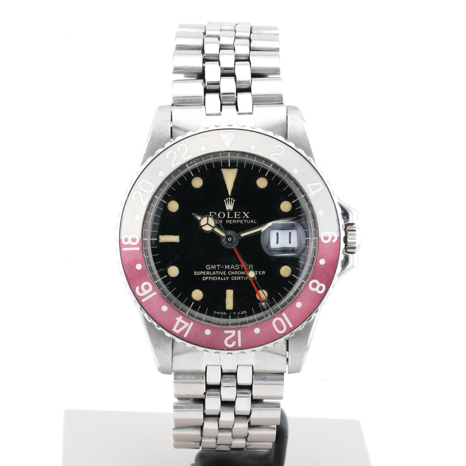 rolex GMT 1675 jpg1 - Baraka Orologi Rolex Esplora la raffinata collezione di orologi di lusso di Baraka Srl, situata nel cuore di Milano, in Piazza Missori 3. Con un'ampia selezione di orologi esclusivi, il nostro showroom rappresenta l'eleganza e la maestria orologiaia. Scopri i modelli unici e senza tempo, perfetti per chi cerca l'eccellenza in ogni dettaglio. Baraka Srl, un punto di riferimento per gli appassionati di orologi di alta classe, ti aspetta a Milano.