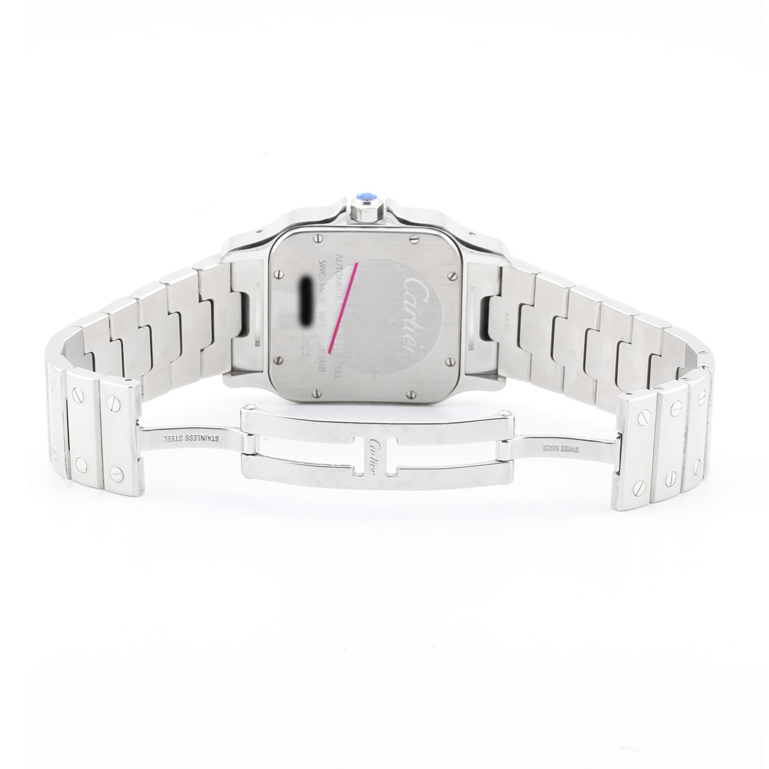 cartier santos 2823 jpg11 - Baraka Orologi Rolex Esplora la raffinata collezione di orologi di lusso di Baraka Srl, situata nel cuore di Milano, in Piazza Missori 3. Con un'ampia selezione di orologi esclusivi, il nostro showroom rappresenta l'eleganza e la maestria orologiaia. Scopri i modelli unici e senza tempo, perfetti per chi cerca l'eccellenza in ogni dettaglio. Baraka Srl, un punto di riferimento per gli appassionati di orologi di alta classe, ti aspetta a Milano.