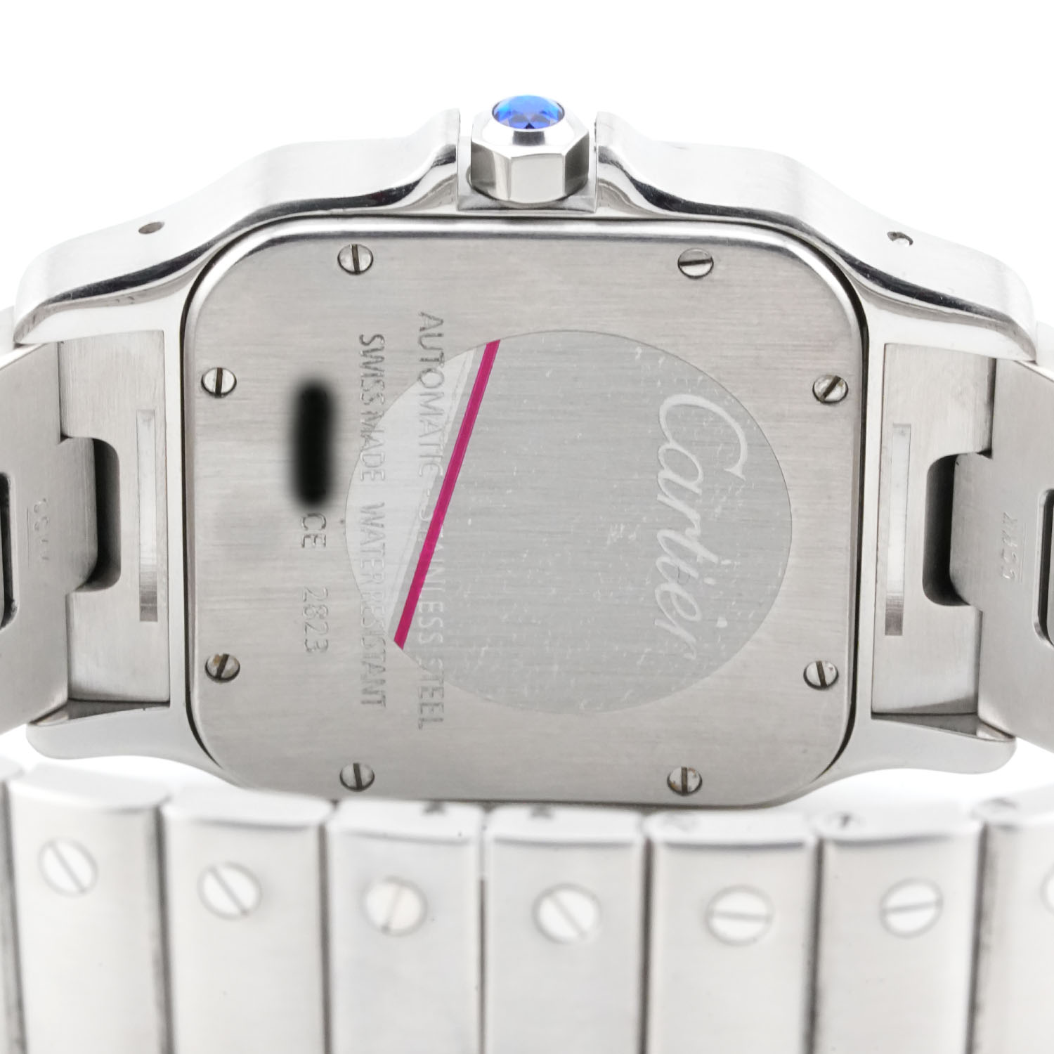 cartier santos 2823 jpg9 - Baraka Orologi Rolex Esplora la raffinata collezione di orologi di lusso di Baraka Srl, situata nel cuore di Milano, in Piazza Missori 3. Con un'ampia selezione di orologi esclusivi, il nostro showroom rappresenta l'eleganza e la maestria orologiaia. Scopri i modelli unici e senza tempo, perfetti per chi cerca l'eccellenza in ogni dettaglio. Baraka Srl, un punto di riferimento per gli appassionati di orologi di alta classe, ti aspetta a Milano.