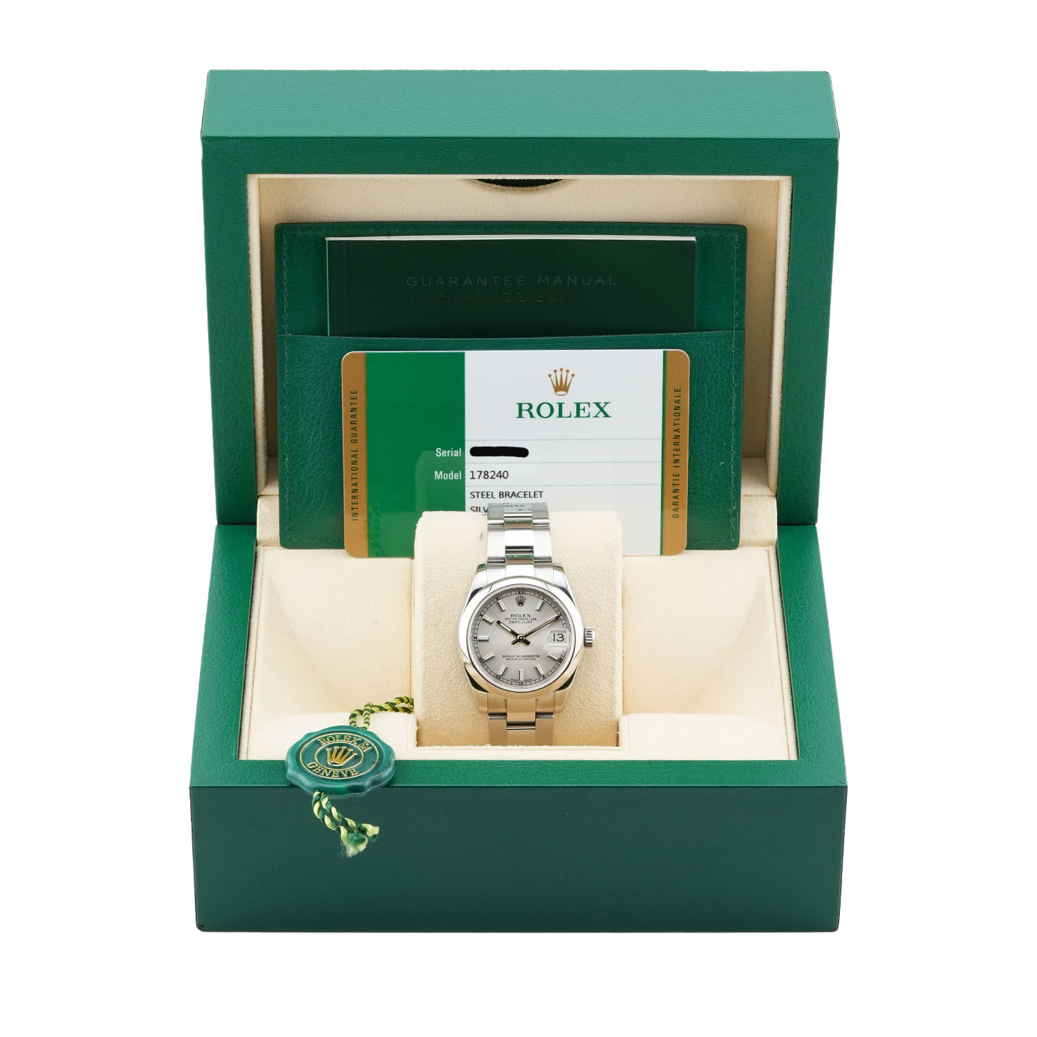 Rolex DateJust Silver 31mm Ref. 178240 - immagine 8